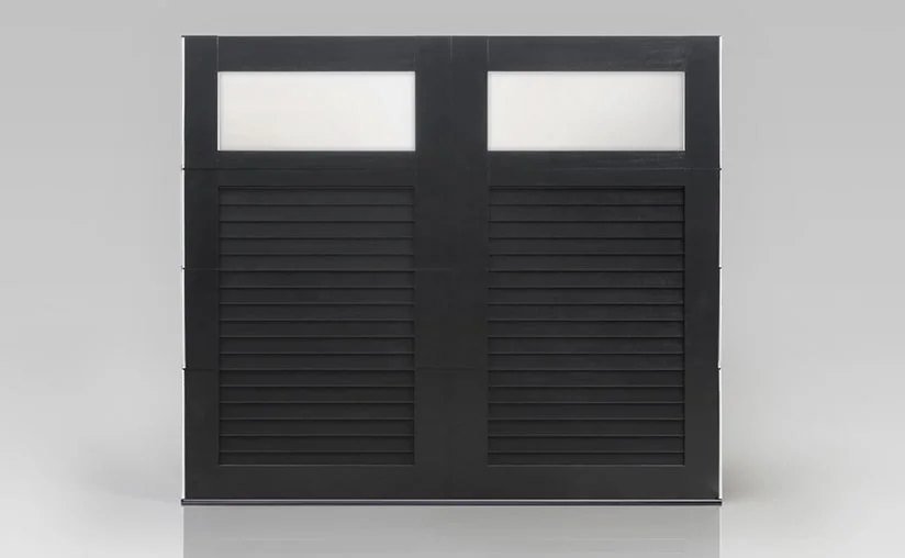 canyon-ridge-louver-design52-rec11-window-black-solo-garage-door